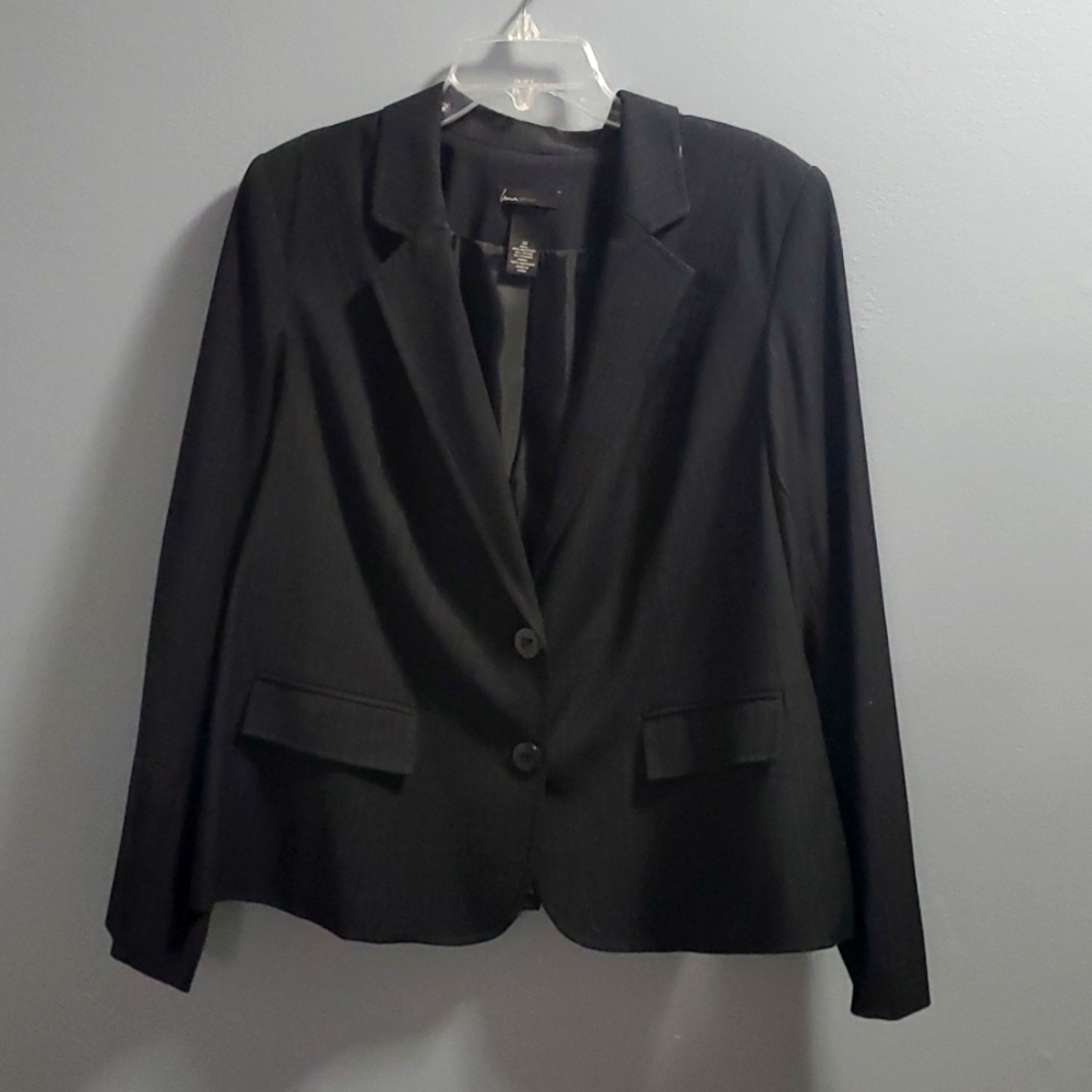 Pinstrip blazer